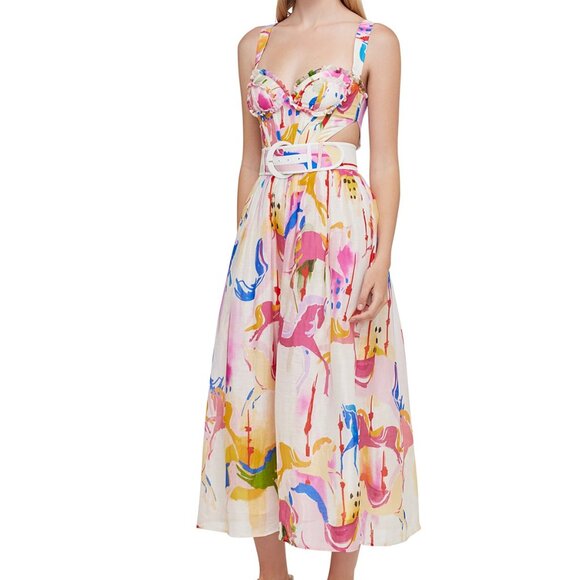 LEO LIN The Carousel Bustier Dress